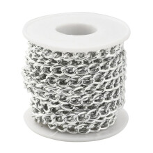 Twisted Cable for Cross Necklace Finding Chains for DIY Crafts Silver Golden Cha