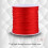 Fdit 100M X 0.8mm Nylon Chinese Knot Cord Rattail Macrame Thread String Red 5