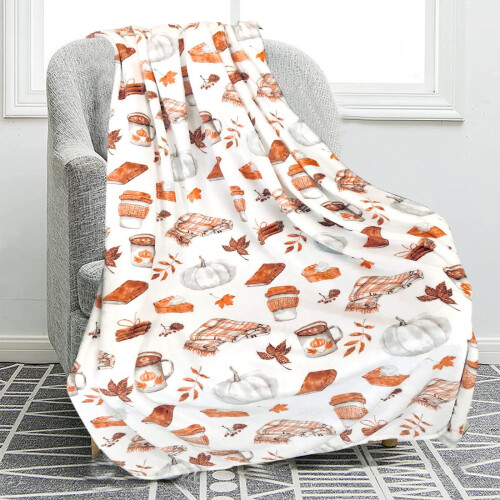 Halloween Throw Blanket Plush 39.37 x 27.56 Inches 2
