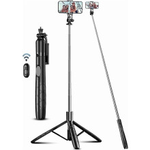 Alt-i-ett-telefonstativ selfiestang 71 tommer