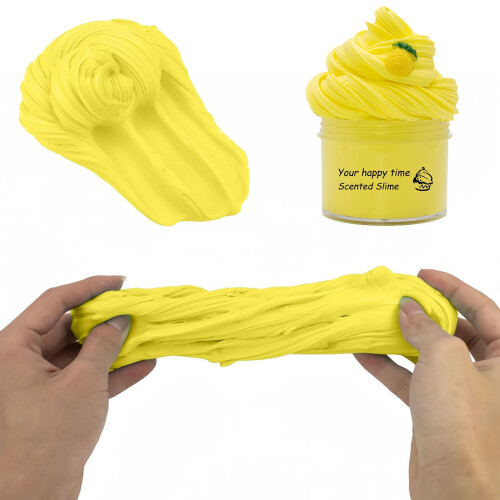 Hračka sliz Furry Cloud Butters 70ml s příslušenstvím 2