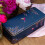 Elite Gift Boxes Sara Miller Deep Long Rectangular Dark Blue Bird Tin Tin 4