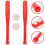 2 Plastic Baseball Bats for Kids - 18" Set for Backyard Games 7