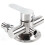 Robinet de douche mural DENEST, mitigeur de baignoire, robinet d'eau 1/2". 6