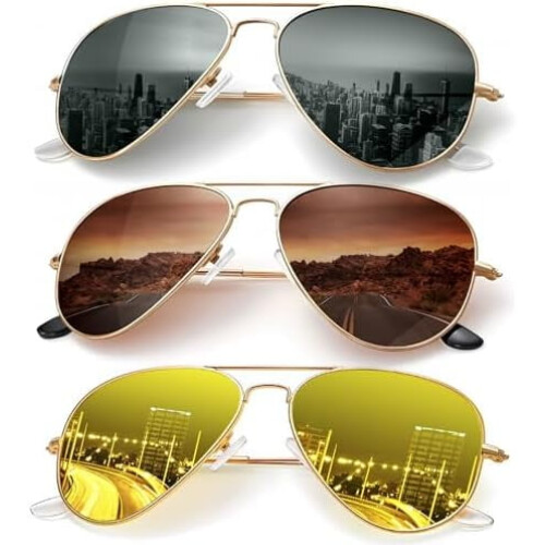 Κλασικά γυαλιά ηλίου Aviator για άνδρες και γυναίκες, οδήγηση, γυαλιά ηλίου με