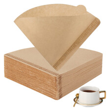 Coffee Filters 02, Set of 200, Disposable Coffee Filter Papers, Size 02?Unbleached Cone Paper Filters for Coffee Dripper & Pour Over Coffee Maker