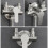 Robinet de douche mural DENEST, mitigeur de baignoire, robinet d'eau 1/2". 2