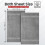 Luxury600GSM Bath Sheets (35x70") – 2-Pack, 100% Ring Spun Cotton, Charming Grey 2