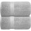 Luxury600GSM Bath Sheets (35x70") – 2-Pack, 100% Ring Spun Cotton, Charming Grey 4