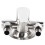Robinet de douche mural DENEST, mitigeur de baignoire, robinet d'eau 1/2". 8
