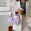Borsa a tracolla grande da donna in pelle 4