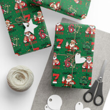 67Meme Weihnachtsgeschenkpapier