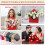 Presentask med blommigt kuvert, 30x20x7,5 cm 2
