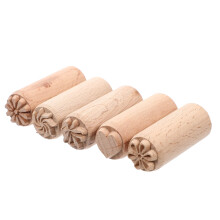 Stamps Wood Clay Pottery Stamp Tools Concrete Stamped Wooden Block Making Set Patio Mold Cake Moon Decorative Ideas