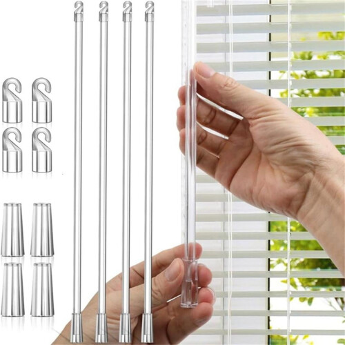 43cm Curtain Extension Pull Rod Blind Wand Vertical for Blinds with Easy Grip 2