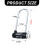 Heavy-Duty U-Shaped Combination Lock 2
