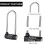 Heavy-Duty U-Shaped Combination Lock 3