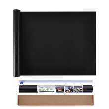 KitchenRaku BBQ Grill Mat, 40x180cm Non Stick Oven Liners for Bottom of Fan Assisted Ovens, Heat Resistant, Reusable, Cut-to-Size and Washable