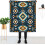 Aztec mykt flanellfleece-teppe 152 x 122 cm 8