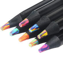 Rainbow Pencils Multiple Colors Colored Pencils Multicolor Pencil Pre-sharpened for Adult Coloring Sketching Art Drawingquantity:8;