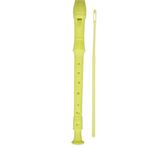 Soprano Recorder Flute 8 Hole White 2