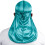 4 τεμάχια Silky Durags για άνδρες και γυναίκες 360Waves με καπέλο 1Wave, Silky Satin Durag Extra Long Tails 4