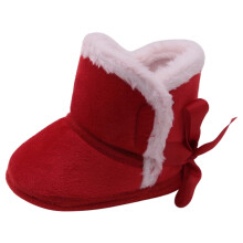 Ediodpoh Boots Winter Baby Boys Girls Shoes Anti- Toddler Snow Warm Prewalker Kids Shoes Red 12