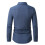 Solid Lapel Button Blouse Long Sleeve Business Wear 3