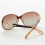 Γυναικεία Μεγάλα Γυαλιά Ηλίου Polarized UV400Vintage Σκελετός 1