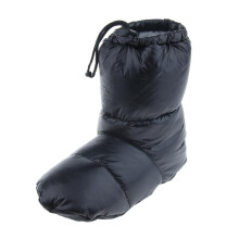 Ghete de camping cu 90% puf de gâscă albă, antiderapante, calde, negre, XL