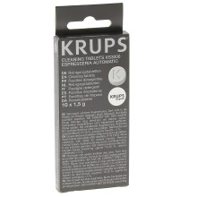 Krups XS3000 Cleaning Tablets 1 - Pack,Transparent, Wei?
