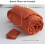California King Comforter Set Burnt Orange 3-Piece 3