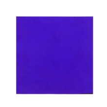 Blauw kobalt glazen plaat 10x10 cm