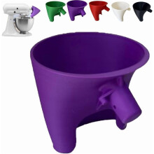 Meeltrechter voor KitchenAid mixer – Compatibel met Artisan KSM150 5-Quart kantelkopmixer, voor meel en eiermengsel, met geleid schenken.