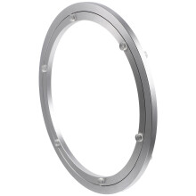 Plateau tournant rond en alliage d'aluminium pour table à manger, 1 pièce, diamètre 35,5 cm (14 pouces).