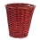 Lixeira decorativa Worgeous em rattan, 28 x 28 x 18 cm (11 x 11 x 7,07 polegadas). 1