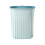 Kitchen Trash Can, Step-On Garbage Can with Lid, Tall Kitchen & Bathroom Trash Can, Small Office Waste Bin, Blue - 4