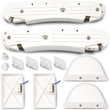 Kit de bras oscillant pour nettoyeur de piscine AXV417WHP compatible avec Hayward Navigator Arneson, ensemble aile et sabot, supports AXV604WHP,