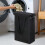 Καλάθι πλυντηρίου Slim45L με καπάκι, αδιάβροχη επένδυση, λαβές – ψηλό λεπτό καλάθι 5