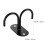 Under Cabinet Mug Hooks, Rustic Coffee Cup Holder Rack (Black) 5