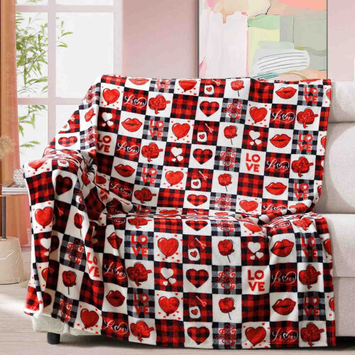 Κουβέρτα AuroraX Cozy Plush Throw 50x40", Εξατομικευμένη μικρή κουβέρτα για καναπέ, δώρο 1