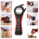 Tin Opener, 4 Pack Can Opener Effortless Arthritis Jar Opener Set Multi Function Ring Pull Can Opener Aid Manual Lid Bottle Openers for Arthritic 4