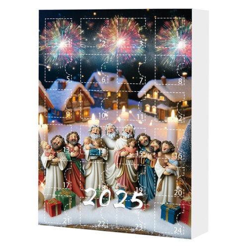 2025Panda Acryl Kerst Adventskalender 1