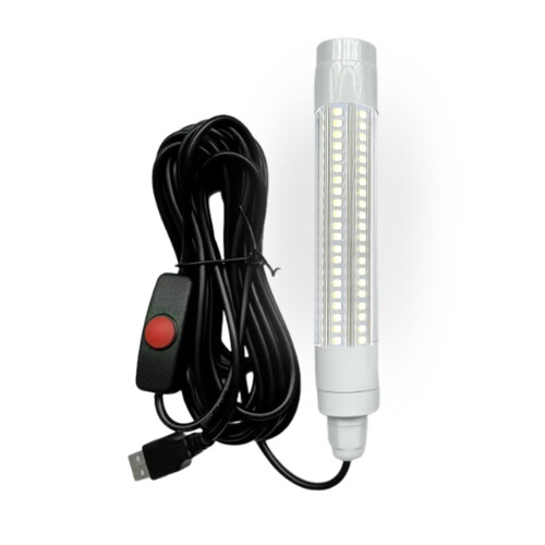 Υποβρύχιο φως ψαρέματος 5V LED νυχτερινό φως ψαρέματος Φως έλξης ψαρέματος λευκό