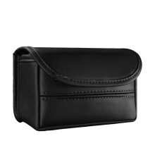 Porta-lenços de couro PU para banco traseiro de carro