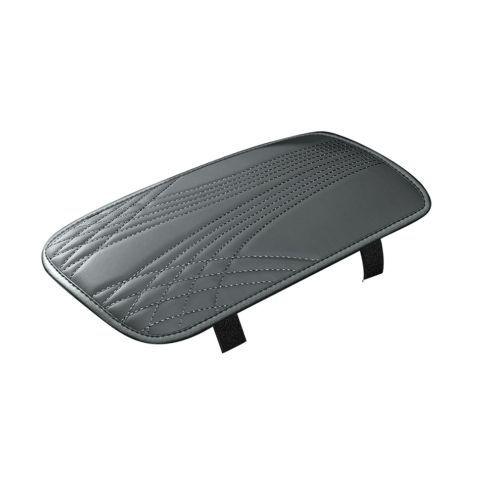 Car Armrest Pad Decorative Armrest Arm Rest Pad For Suvs Trucks Gray 9405492744097