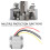 Αδιάβροχος μειωτής τάσης 24V, 12V DC, μετατροπέας 20A240W για σταθερή παροχή ισχύος στις 2