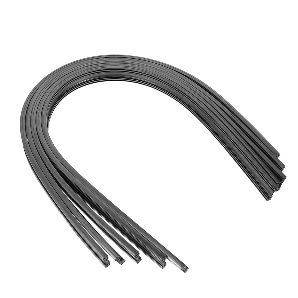 5 Pairs Car Windshield Wiper Refills 6Mm Rubber Strips For Boneless Wipers 9405492744127