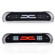 Feu arrière à LED 3D PIT66 avec lentille transparente, compatible avec Ram 150 (2002-2008).
