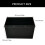 Waterproof ABS Plastic Thick Case 12V 90AH Lithium Battery Protective Box Portable with Integrated Handle 3
